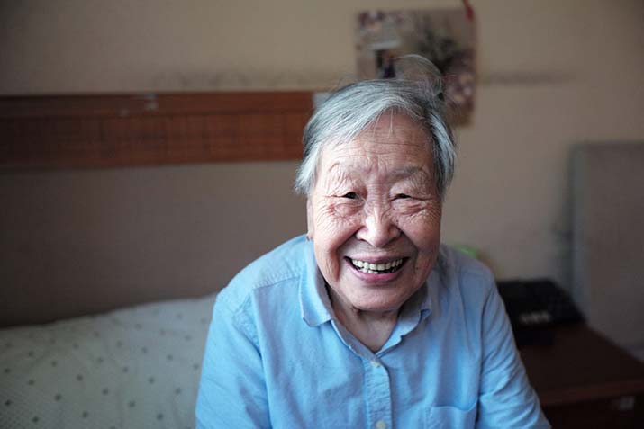 female-happy-senior-asian